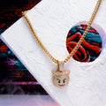 Cute Devil Gold chain With Diamond Pedant GPCP025