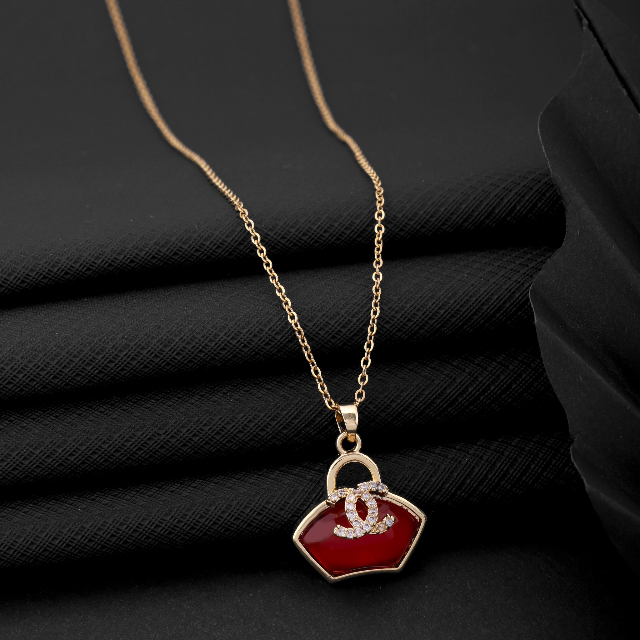 Solitaire Gold Necklace