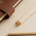 Bolt Diamond Gold Necklace