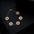 Pentagon Rosegold Luxuries Bracelet