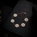 Pentagon Rosegold Luxuries Bracelet