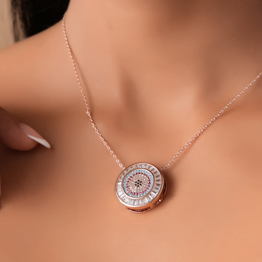 Rosegold Plated Falcon Women's chain And Pedant