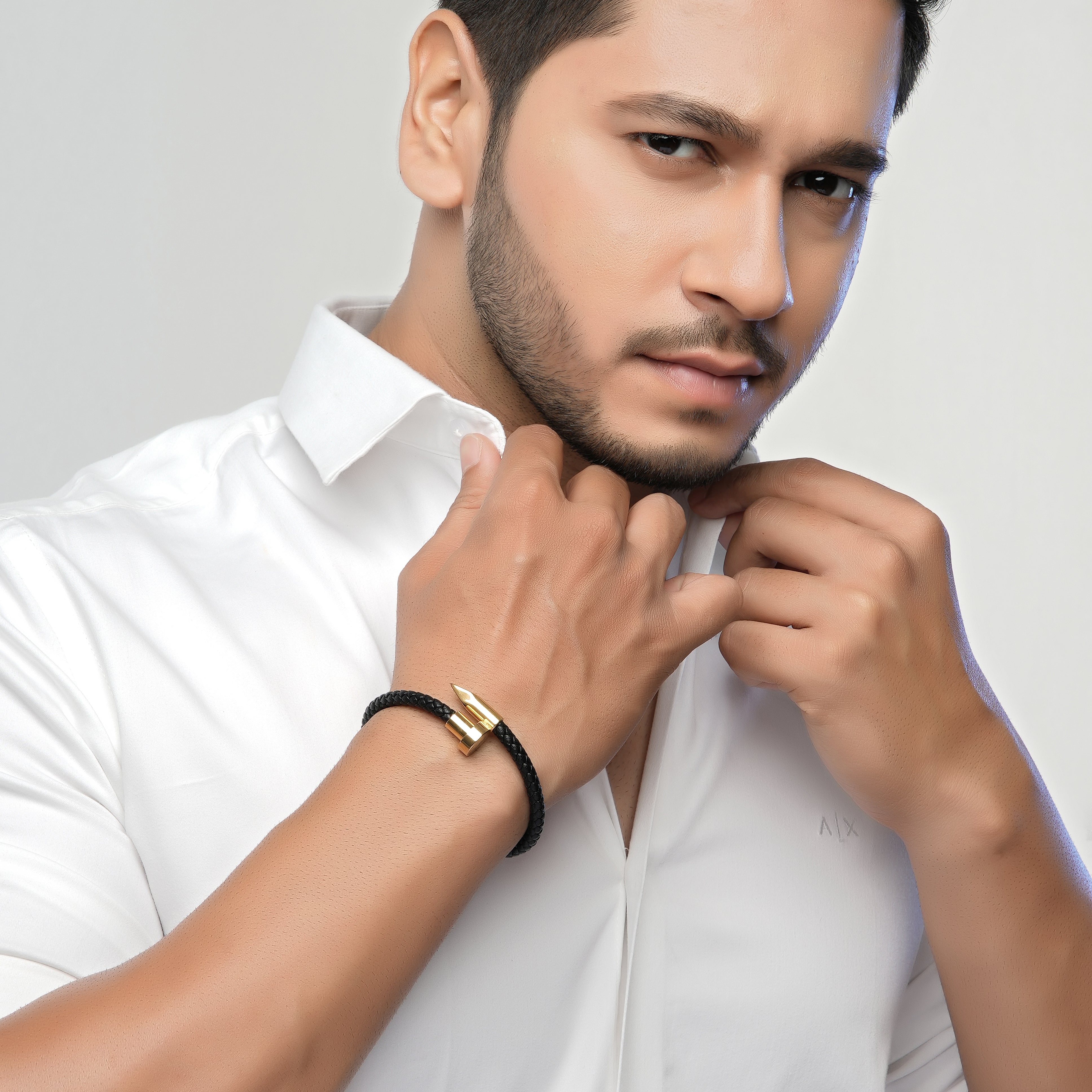 Drops Men Silver Bracelet – ONTIME | Saudi Arabia Official Store