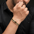 Lucifer Full Gold Black Premium Kada