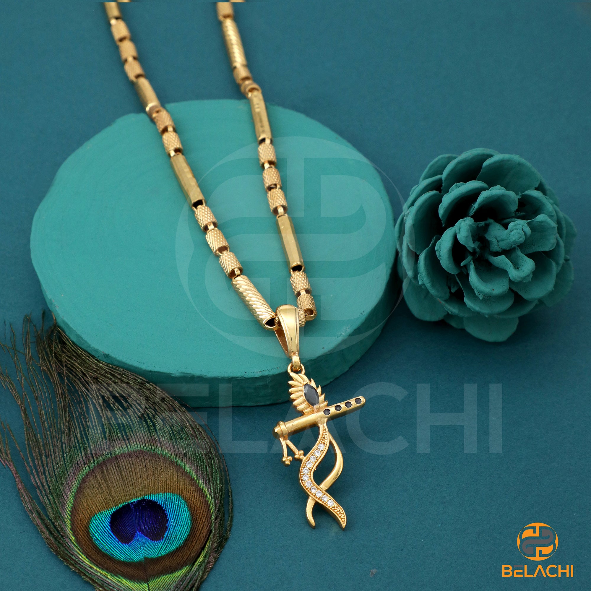 13.80 Carat Natural Emerald 14K Solid Yellow Gold Diamond Necklace |  Fashion Strada