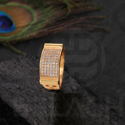GOLD PLATED DIAMOND RING GPDR013