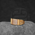 Gold Plated Diamond Ring