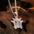 Pikachu Silver chain With Diamond Pedant SPCP058