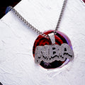 NBA Basketball Boy Silver chain With Diamond Pedant