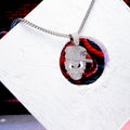 Angry Duck Silver chain With Diamond Pedant SPCP068