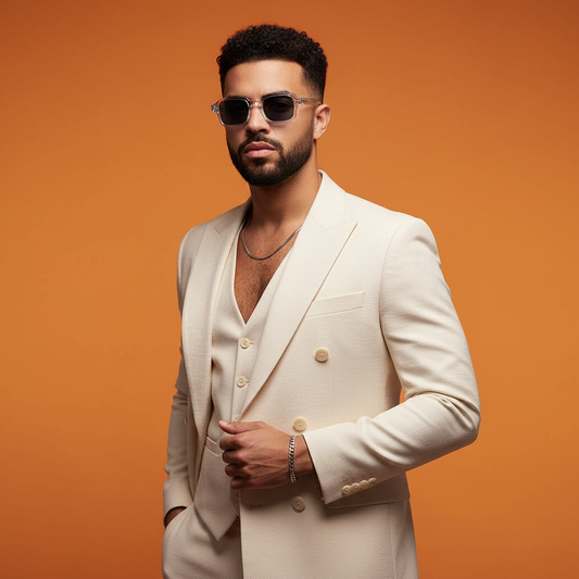 Henry Clear Black Square Sunglasses