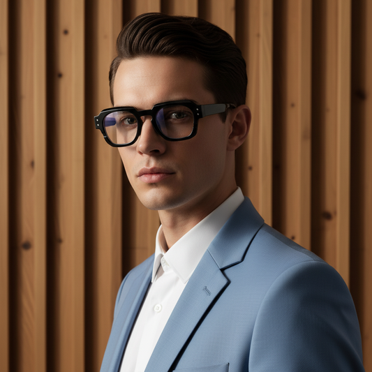William Black Clear Round Sunglasses