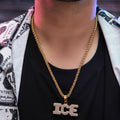 Ice Spice Gold chain With Diamond Pedant