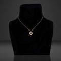 Lovemania Heart Pendant Rosegold Necklace