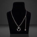 Divider Silver Necklace