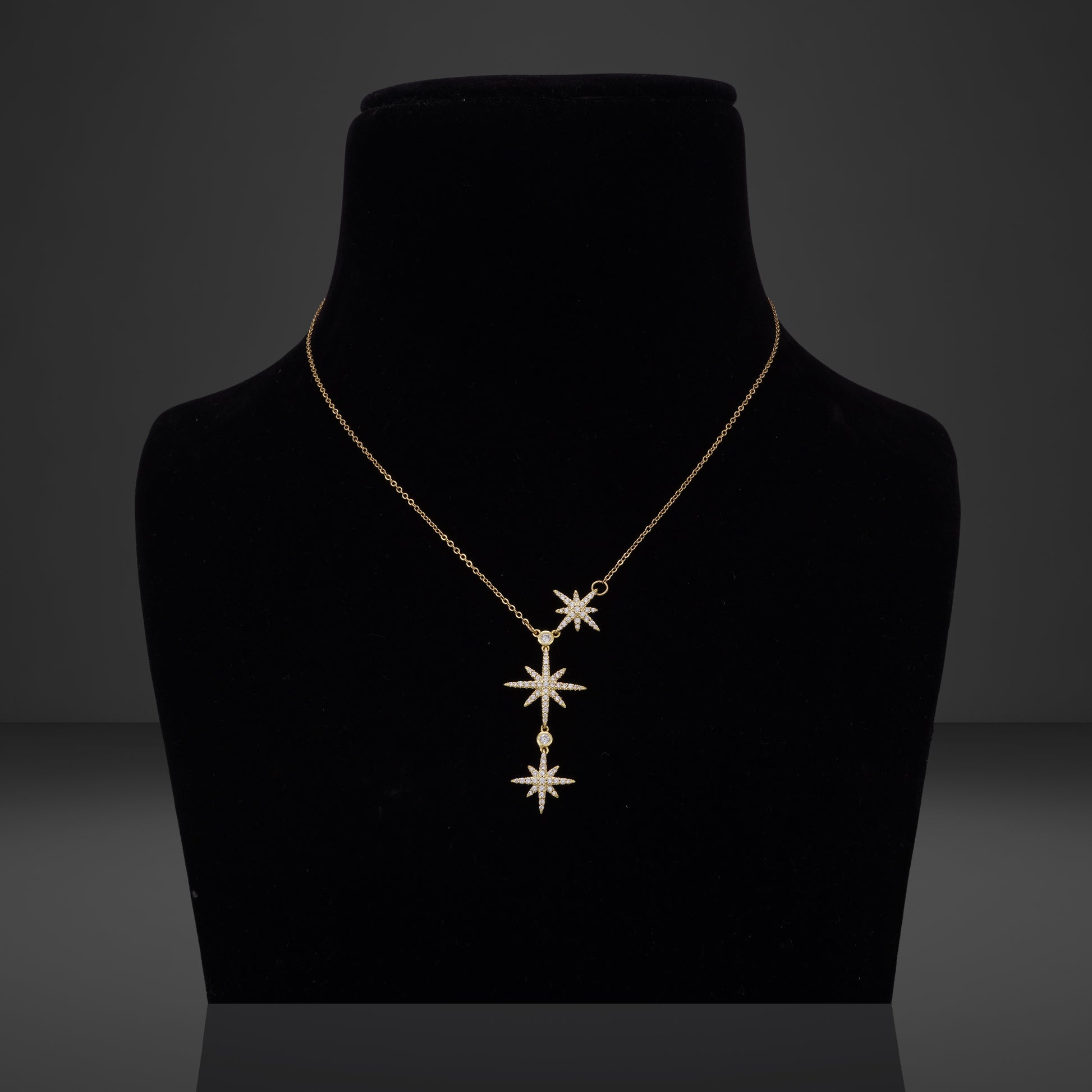 Starfish Diamond Gold Necklace