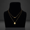 Tesla Gold Necklace