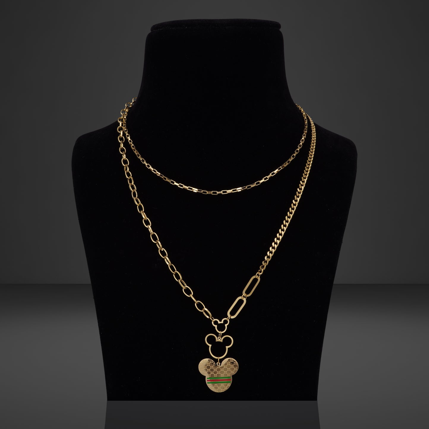 TEDDY GOLD  NECKLACE