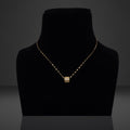 Bolt Diamond Gold Necklace