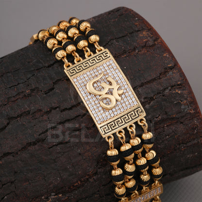 Natraj Diamond Gold Primium Rudhraksha Bracelate