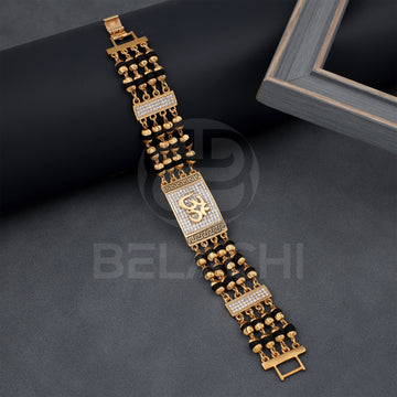 Natraj Diamond Gold Primium Rudhraksha Bracelate