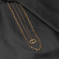 Alfa Gold Necklace