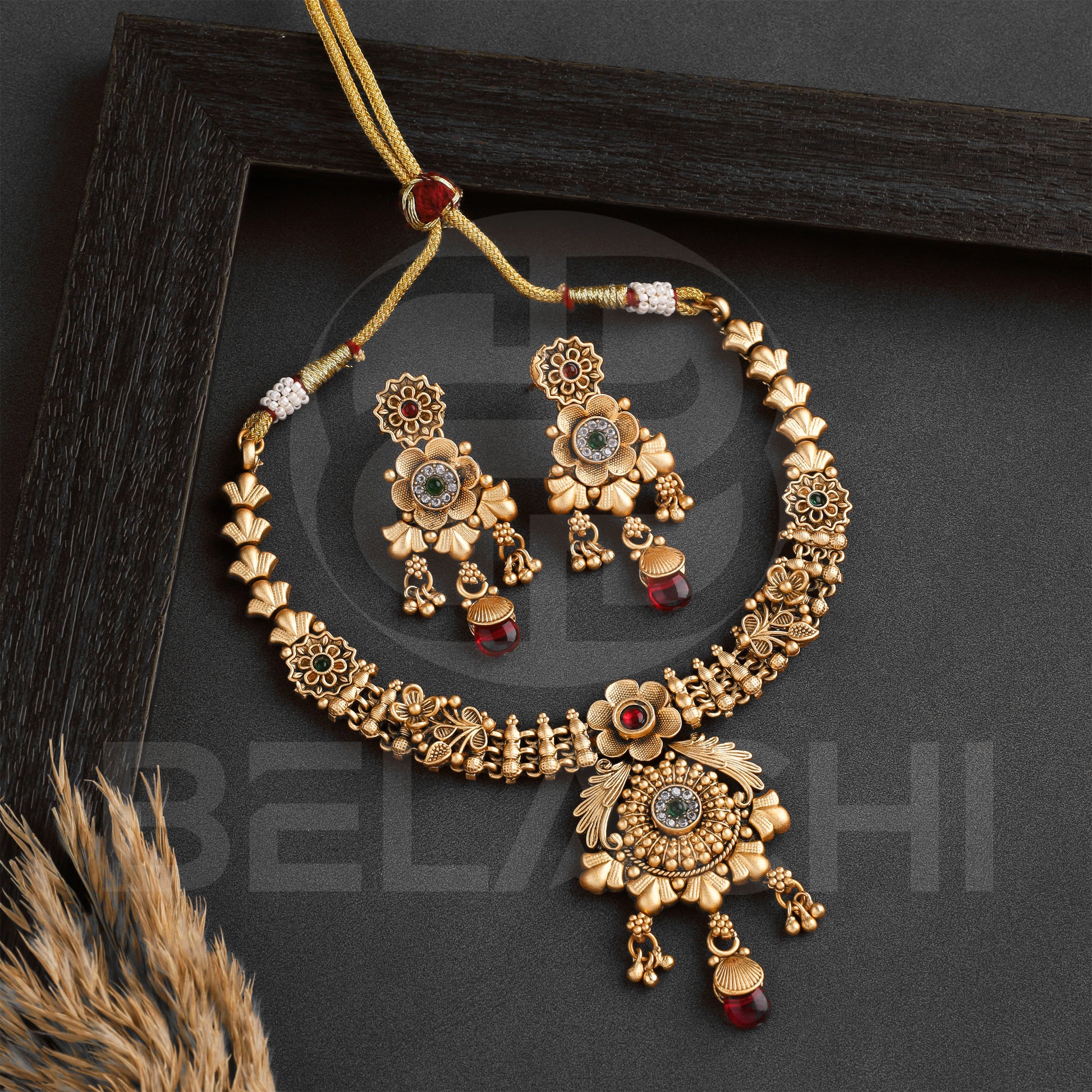 Belachi Temple Choker Jewellery