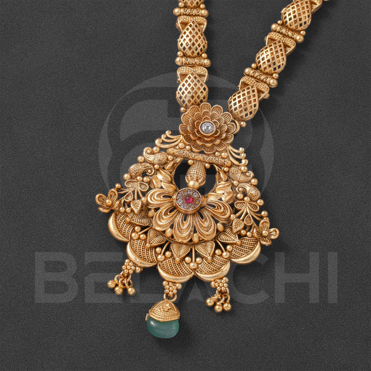 Belachi Temple Long Set Jewellery