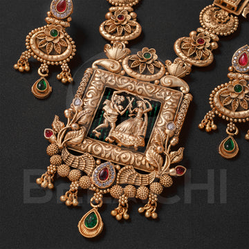 Belachi Temple Long Set Jewellery