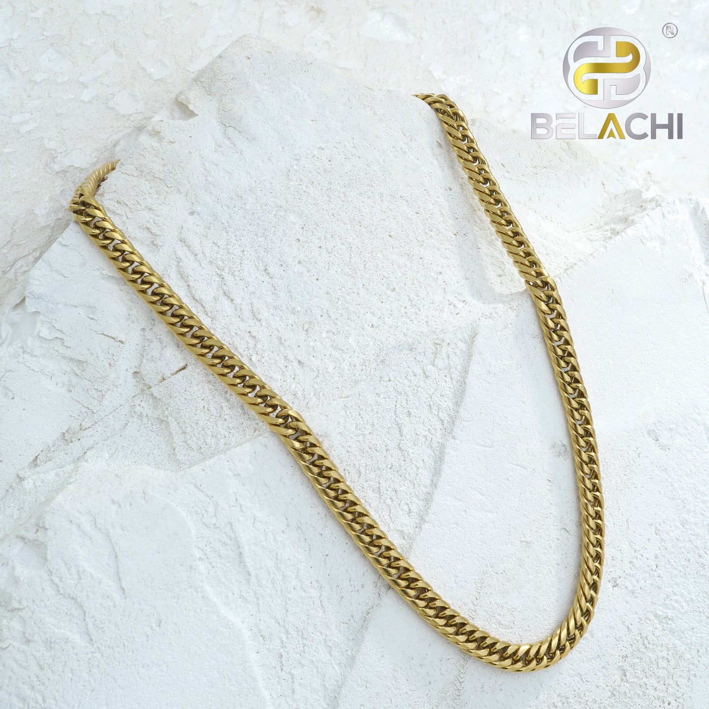 GOLD PLATED LUXURIES CUBE CHAIN