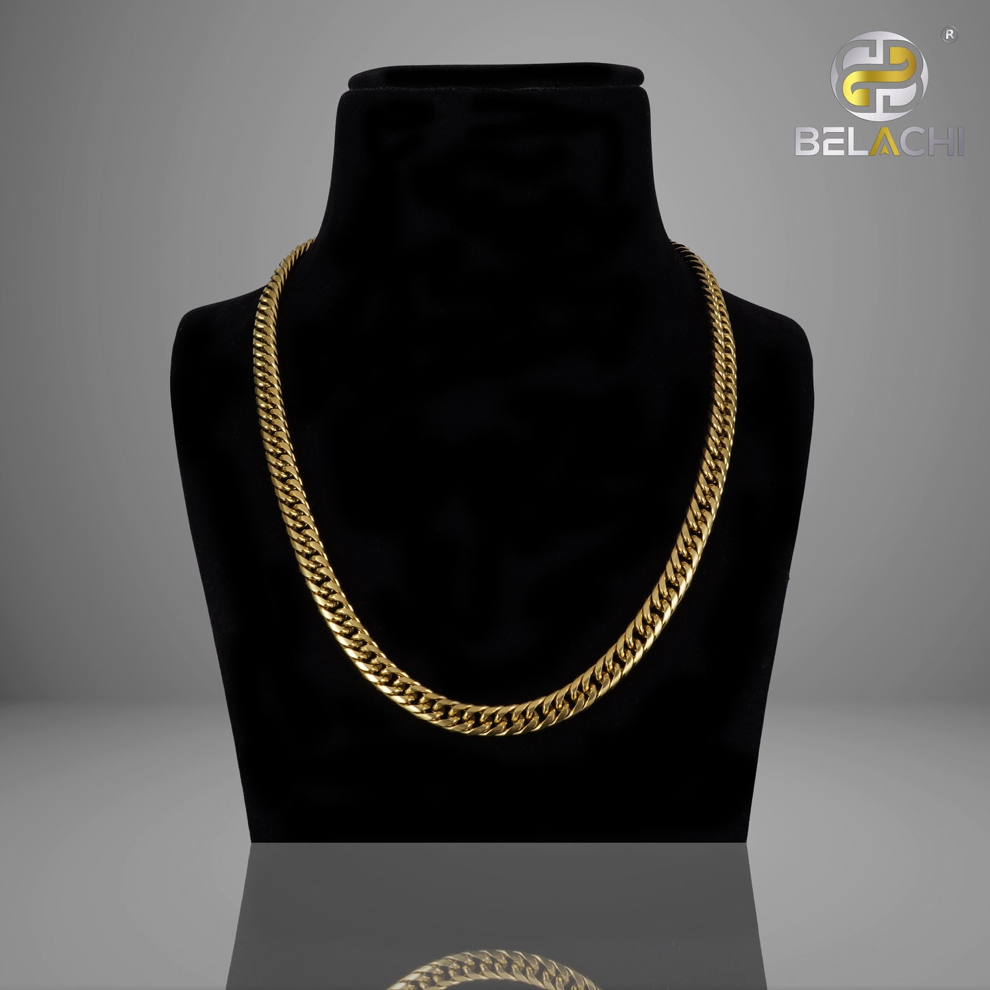 GOLD PLATED LUXURIES CUBE CHAIN