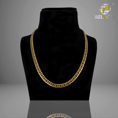 GOLD PLATED LUXURIES CUBE CHAIN