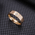 Peter Rosegold Diamond Ring