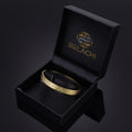 Square Design Golden Premium Kada