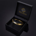 Love Design Golden Premium Kada With Diamond