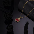 Solitaire Gold Necklace