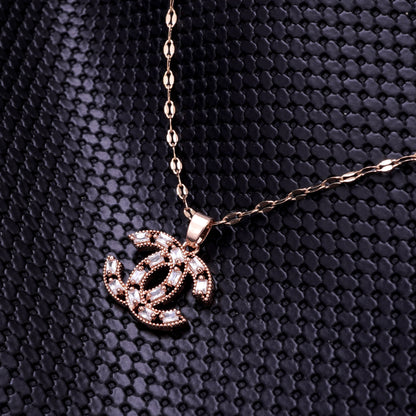 Spider Diamond Rosegold Necklace