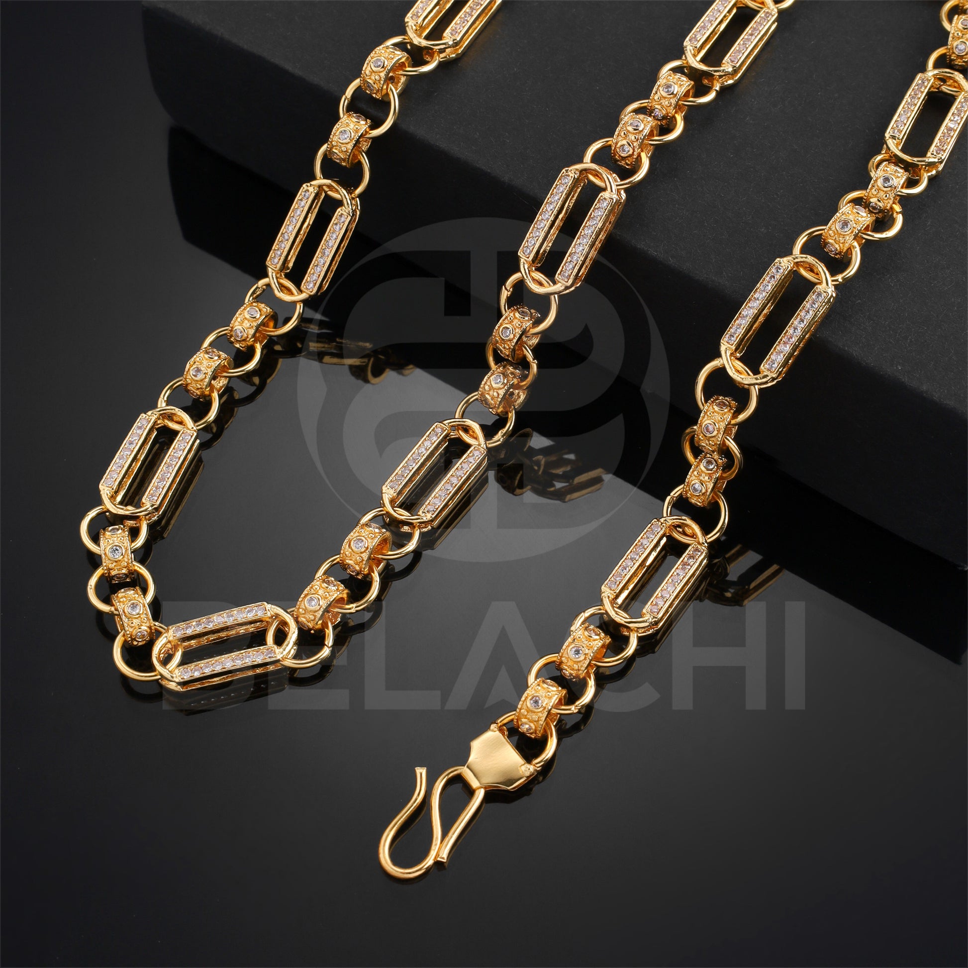 Gold Color Diamond Chain 62