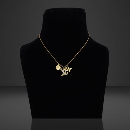 LOOPER GOLD NECKLACE
