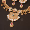 Belachi Multicolor Minakari Necklace Set