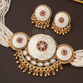 Belachi Multicolor Minakari Necklace Set