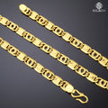 Gold Plated Luxuries Biscut Chain